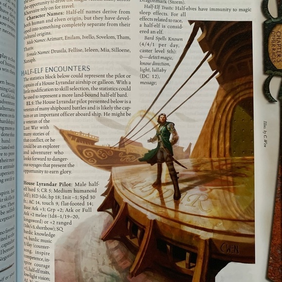 Dungeons & Dragons: Races of Eberron Hardcover Book - Picture 2 of 2
